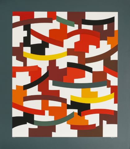 Yaacov Agam (né en 1926) Composition