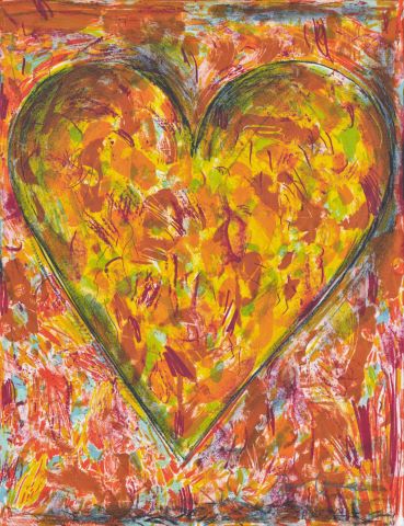 Jim Dine (né en 1935) Sunflower