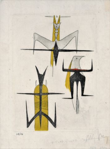 Wifredo Lam (1902-1982) Loup