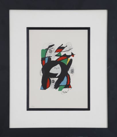 Joan Miro (1893-1983) La Mélodie Acide, planche...