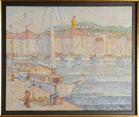 Yvonne Canu (1921-2007) Le Port de pêche