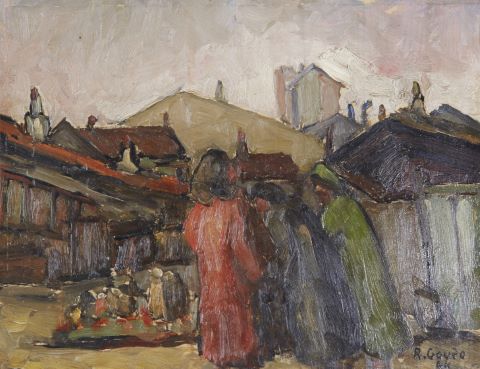Alexandre Goude (XXe siècle) Procession