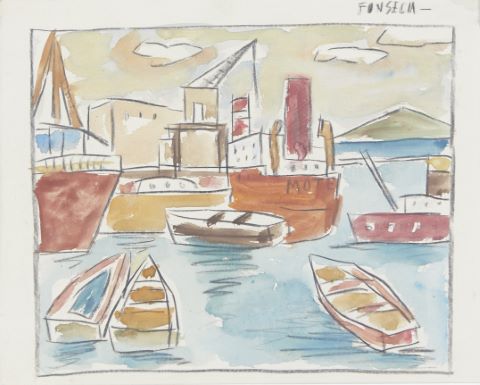Gonzalo Fonseca (1922-1997) Le Port