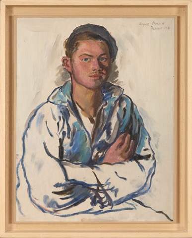 Portrait d'une jeune pêcheur