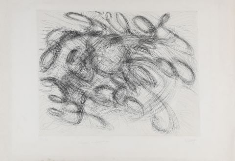 Jean Messagier (1920-1999) Chemin à processions