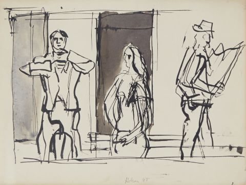 Jean Hélion (1904-1987) Les musiciens