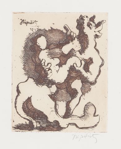Jacques Lipchitz (1891-1973) Thésée...