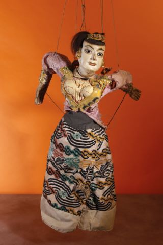 Birmanie Ancienne marionnette articulée
