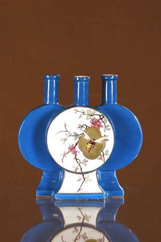 Attribué à Jules Vieillard Vase triple
