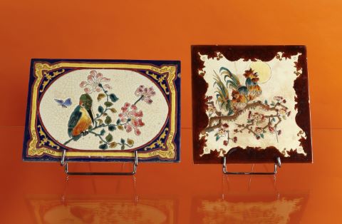 Suite de deux carreaux