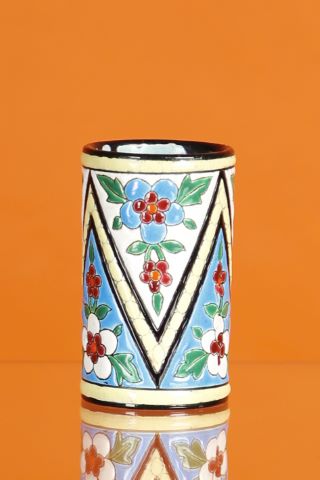 Jules Vieillard Vase cylindrique