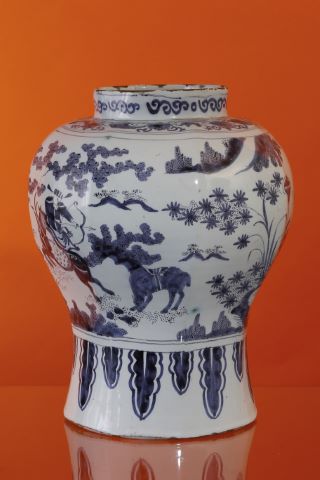 Vase en faïence