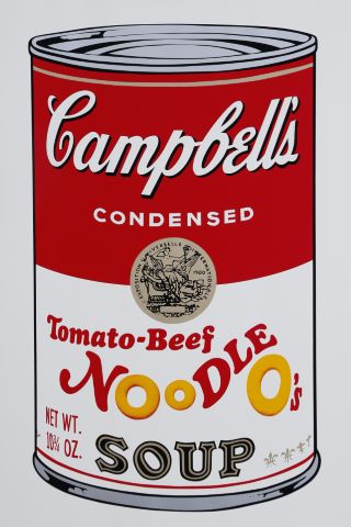 Campbell’s Condensed [5 œuvres différentes]