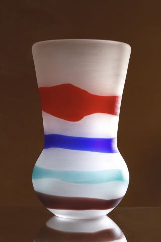 Dans le goût de Flavio Poli (1900-1984) Vase...