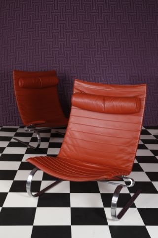 Poul Kjaerholm (1929-1980) Fauteuil bas modèle...