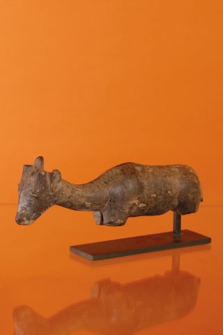 Sculpture représentant un bovidé