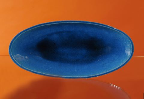 Svend Hammershøi Coupe bleue turquoise