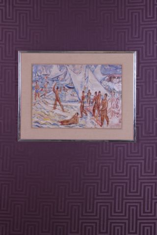 Moses Levy (1885-1968) Joies d'été à Viarregio