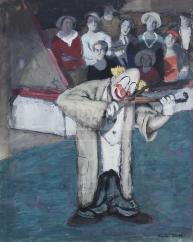 Clown violoniste