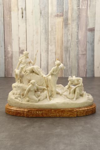 Louis Robert Carrier-Belleuse (1848-1913) Diane...