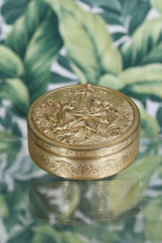 Grande boîte ronde