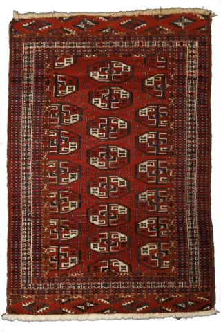 Tapis turkmène (Yomud)