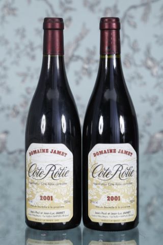 2 bouteilles 2001, Domaine Jamet