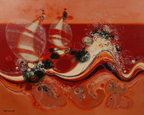 Frédéric Menguy (1927-2007) La Grande vague