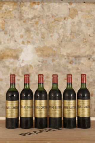 6 bouteilles 1970