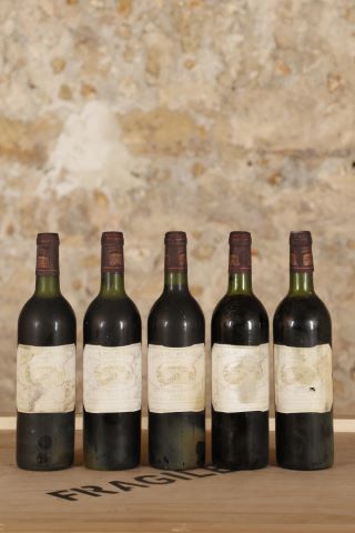 5 bouteilles 1975