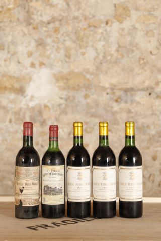 Ensemble de 5 bouteilles :