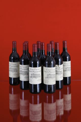 Ensemble comprenant 10 bouteilles :