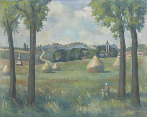 Les Meules de foin / Le Train et l’usine
