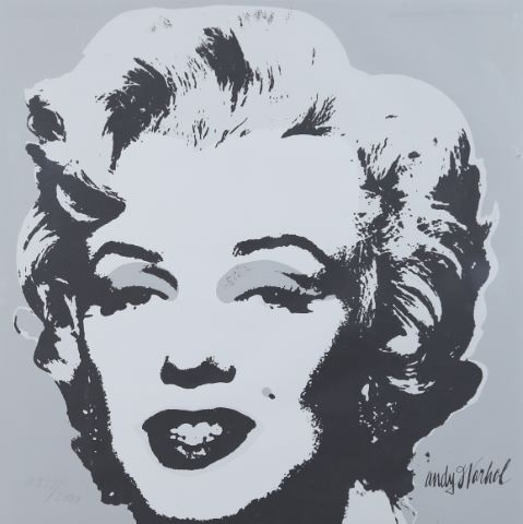 Andy Warhol (1928-1987) Grey Marylin Monroe