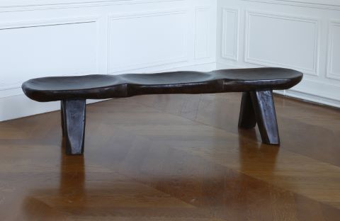 Banc à trois places