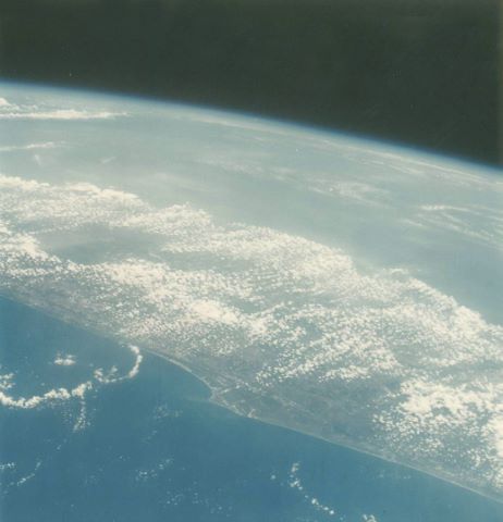 La Floride depuis l'orbite de Gemini 4