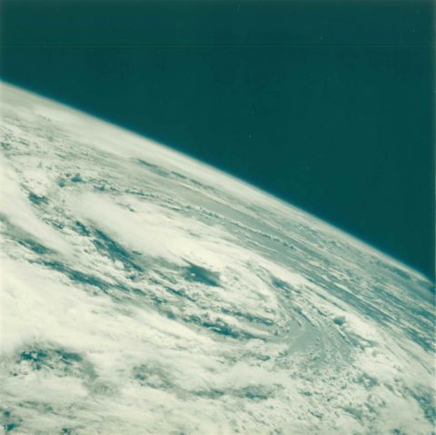 L'ouragan Gladys au dessus du golfe du Mexique vu par…