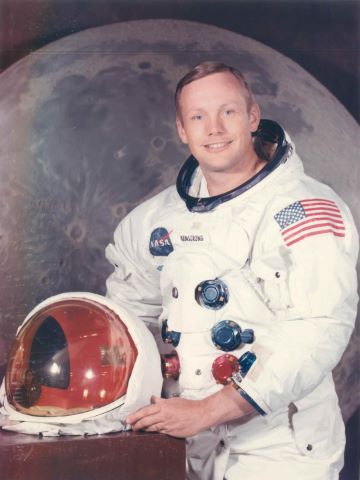 Portraits officiels de l'équipage d'Apollo 11. Neil Armstrong, Buzz Aldrin…