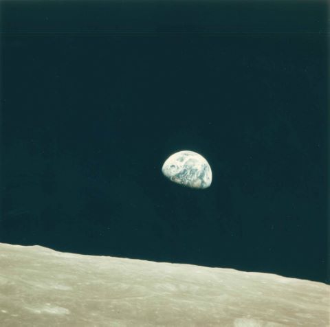 Lever de Terre - Earthrise - Rare tirage NASA à…