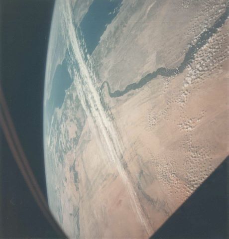 Belle vue sur l'Egypte, la mer Rouge et la vallée…