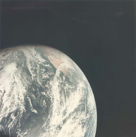 NASA - William Anders La Terre vue du module...