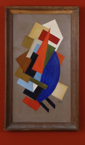 Oscar Tronek (né en 1950) Composition géométrique