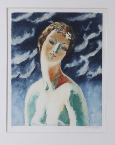 Kees Van Dongen (1877-1968) Cérès, buste de femme
