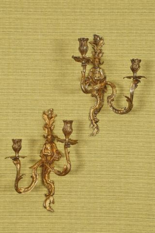Paire d’appliques aux Chinois