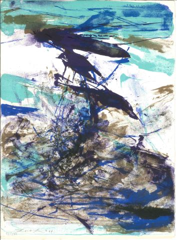 Zao Wou-Ki (1920-2013) Composition