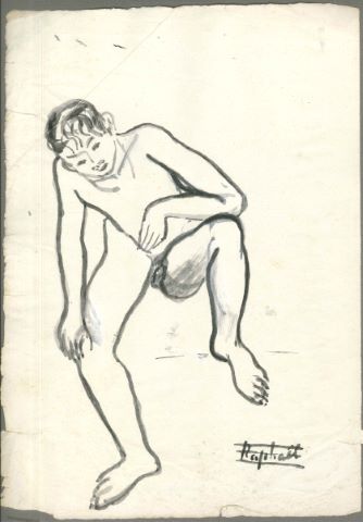 Antonietta Raphaël Mafai (1895-1975) Jeune homme...