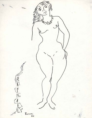 Antonietta Raphaël Mafai (1895-1975) Femme nue