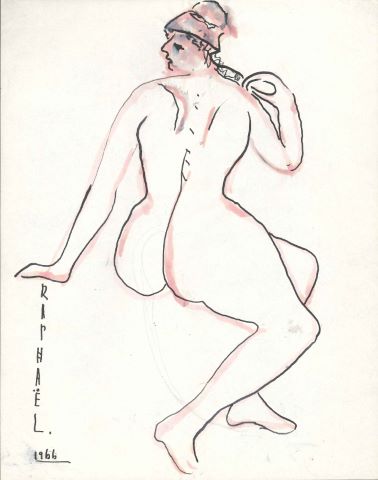 Antonietta Raphaël Mafai (1895-1975) Femme nue...