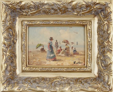 Scène de plage