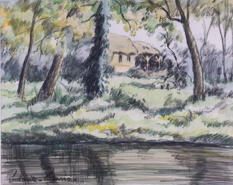 Paysage à la rivère
